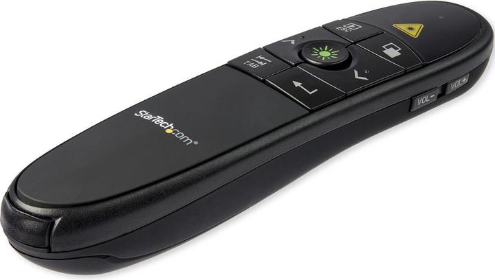 Productafbeelding StarTech Draadloze presentatieafstandsbediening met groene laseraanwijzer - 27m - USB Presentatie C