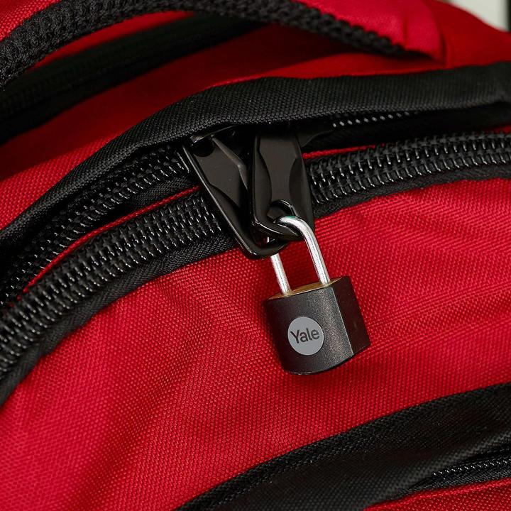 Produktbild Yale Hangschloss Messing Gleichschl. 4er Set 15mm, Bügelhöhe 14,5mm, Standard Security