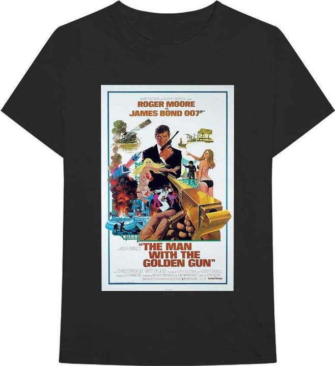 James Bond Man With The Golden Gun Poster (M)