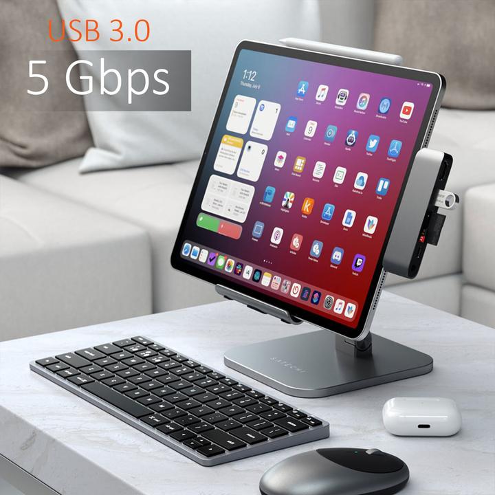 Actual product image Satechi USB-C Mobile Pro Hub (USB-C, 6 Ports)