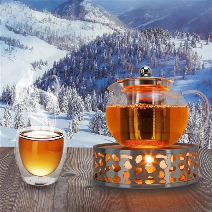 Actual product image Intirilife Teapot Warmer in SILVER