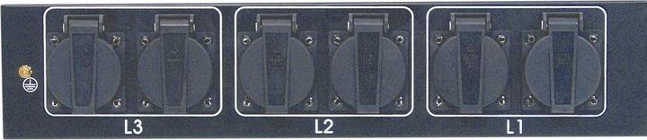 Actual product image Eurolite SB-1050 CEE power distributor 32 A