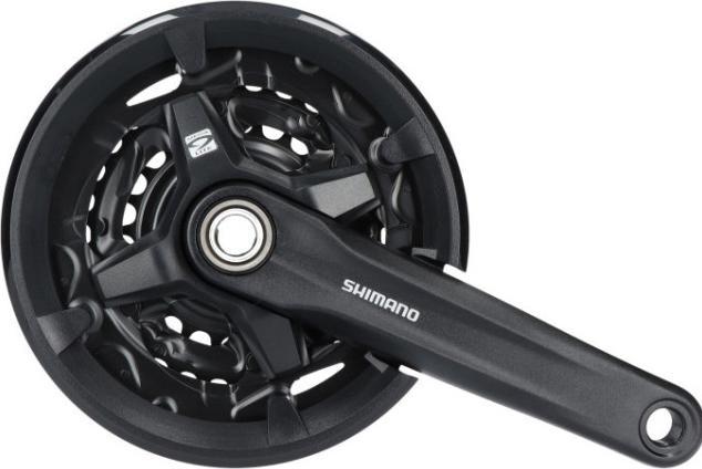 Produktbild Shimano FC-MT210 Kurbelgarnitur 40/30/22 Zähne 3x9-fach (170 mm)