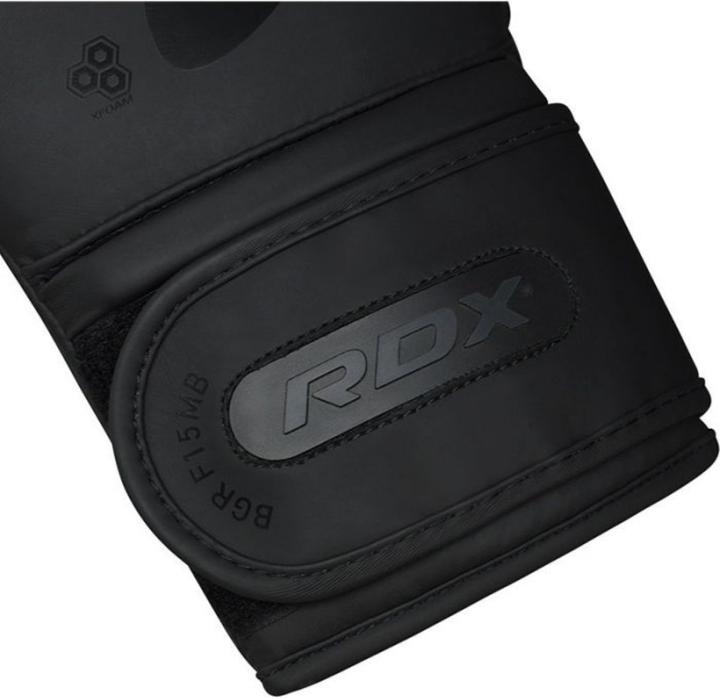 Image du produit Rdx Boxing Glove F15 Matte Black-12Oz (12 OZ, 12)