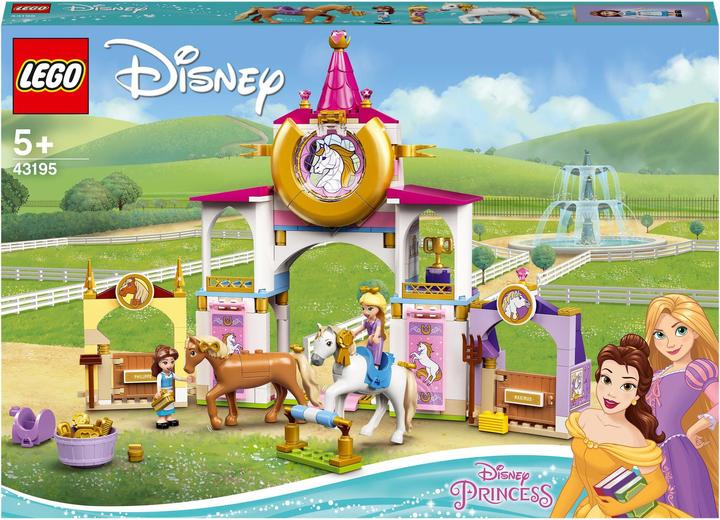 Immagine prodotto LEGO Disney Princess 43195 Belle e Rapunzel Cavallo Stabile (43195, LEGO Disney)