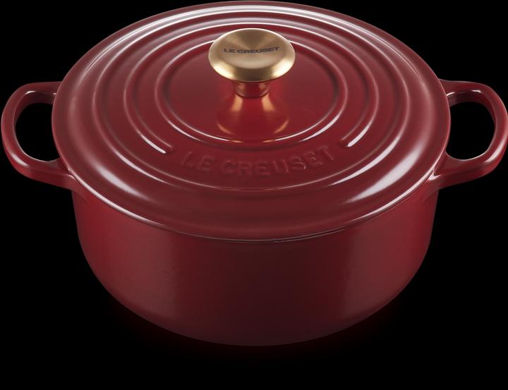 Produktbild Le Creuset Signarure Rhone (20 cm, Bräter + Schmortopf, Gusseisen)