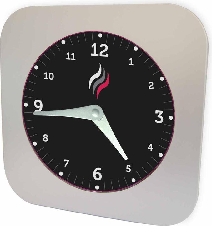 Image du produit Horloge murale avec fonction de détection de fumée (25 cm)
