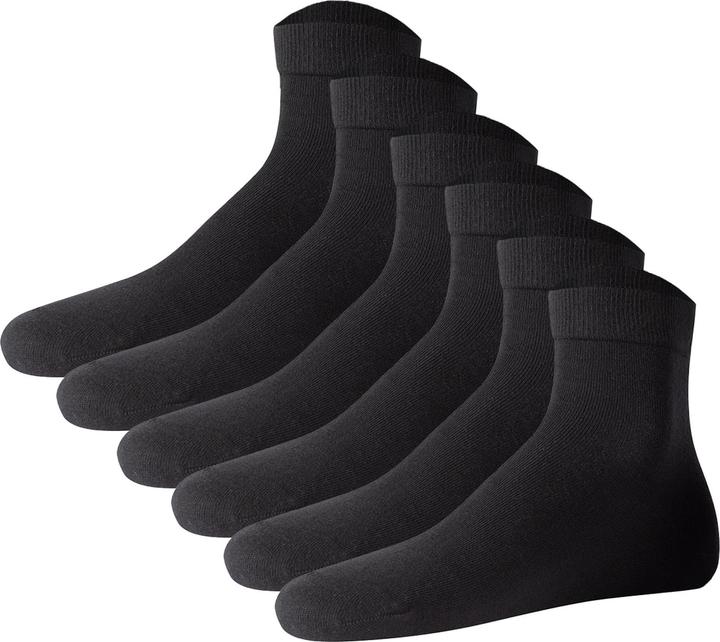 Actual product image Joop! Unisex premium essential organic cotton Quarter 6p (pack of 6, 43 - 46)