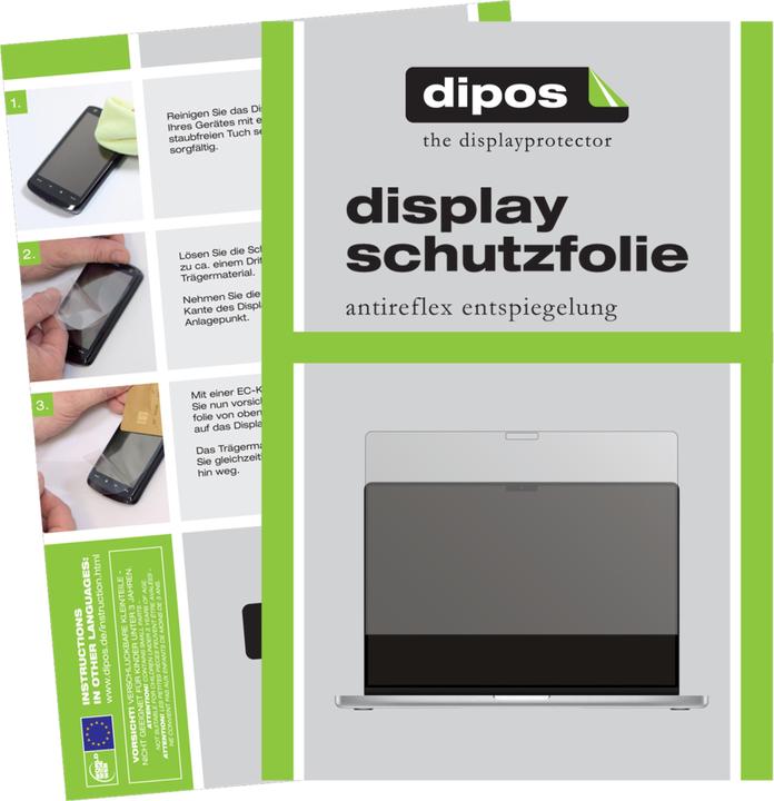 Produktbild Dipos Displayschutzfolie Antireflex (1 Stück, MacBook Pro 14")