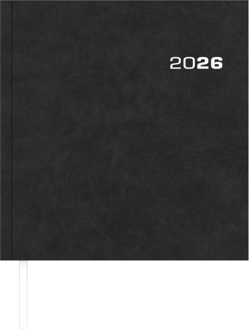 Produktbild WochenbuchSekretär2026-Bürokalender20x21cm-Farbe:anthrazit-1Wocheau (Deutsch)