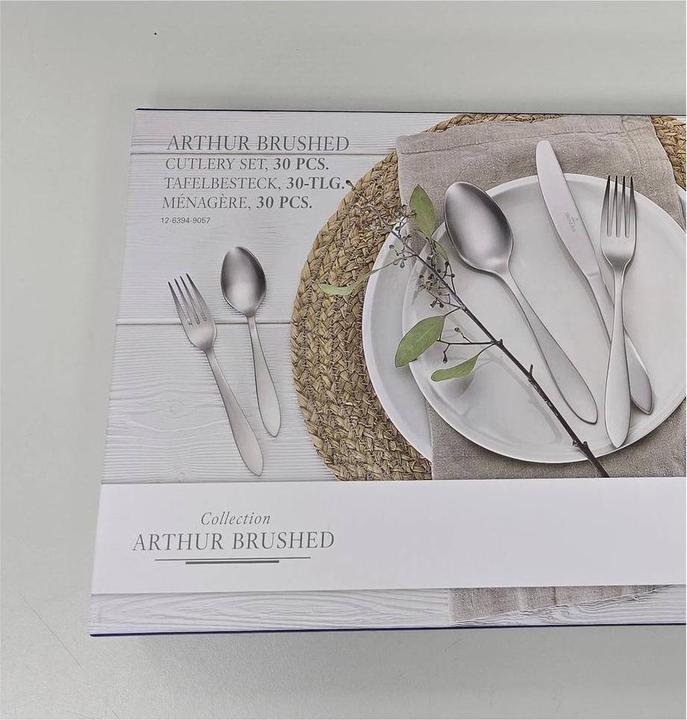 Actual product image Villeroy & Boch Table cutlery 30pcs. Arthur brushed (30 Piece, Cutlery set)