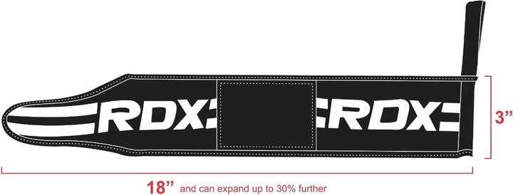 Actual product image Rdx Gym Wrist Wrap Pink Pro (One size)