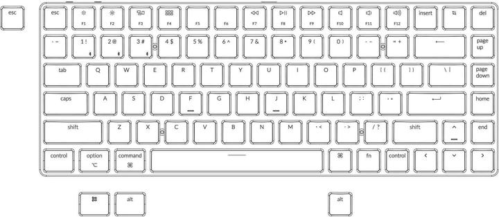 Actual product image Keychron K3 Non-Backlight v2 (US)