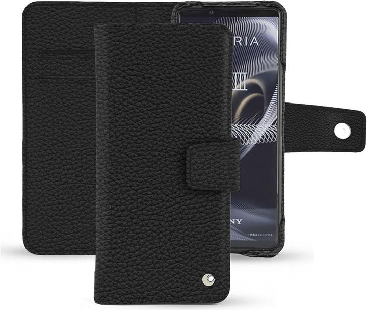 Actual product image Noreve Leather wallet with horizontal flap (Sony Xperia 5 III)