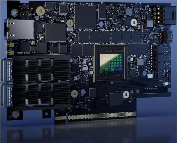 Actual product image NVIDIA BlueField-3 B3220 P-Series FHHL D (PCI Express 5.0)