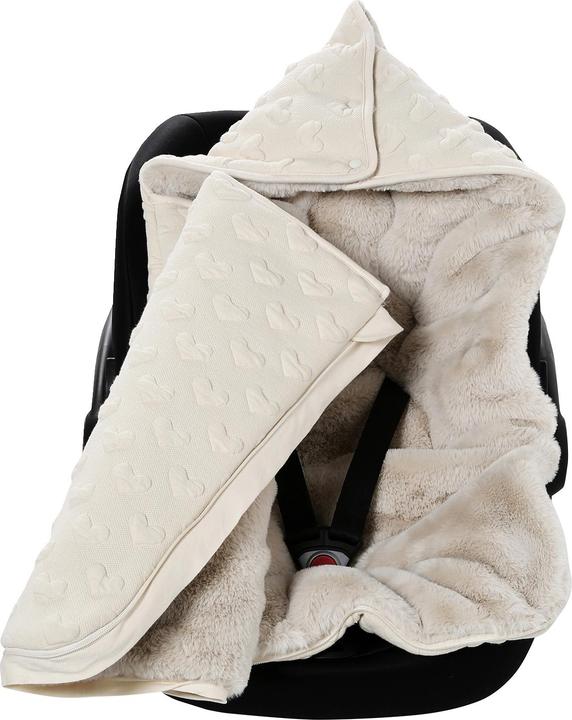 Image du produit Vertbaudet Warmer Baby Ausfahrsack mit Jacquard-Herzen