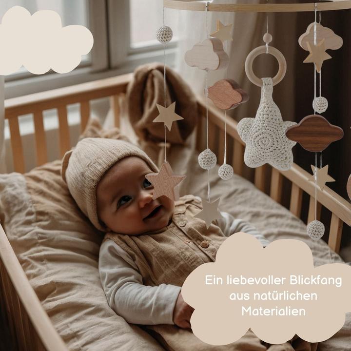 Actual product image Hermex Hängemobile Mobile Schlafmobile Baby Wiege Spielzeug