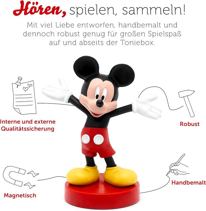 Productafbeelding Tonies Micky's totaal gestoorde voetbalspel (Duits)