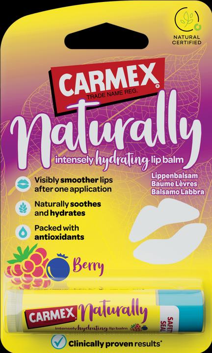 Produktbild Carmex Lippenpflege Naturally Berry (Pflegestift)