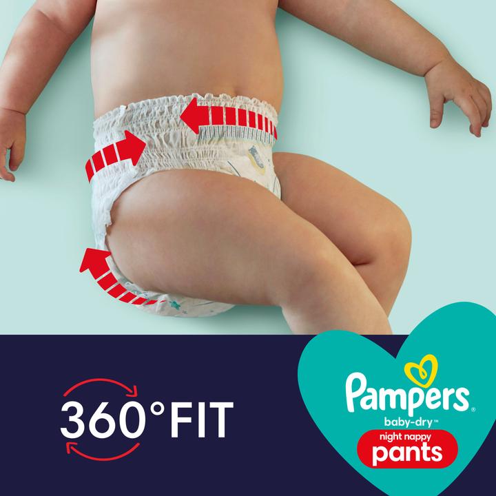Produktbild Pampers Baby Dry Night Pants (Gr. 5, Tragepack, 36 Stück)