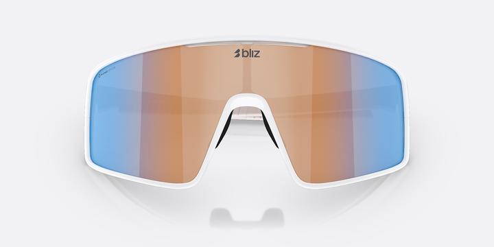 Produktbild Bliz P001S (Weiss, Nano Optics Nordic Ligh Coral - Orange w blue multi, Weiss, Nano Optics Nordic Ligh Coral - Orange w blue multi)