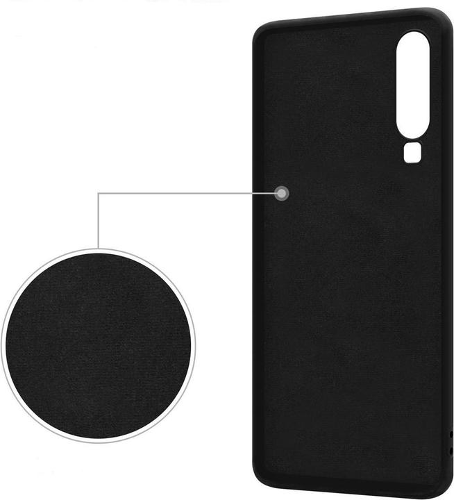 Productafbeelding Cadorabo TPU Vloeibare Ring Silicone Hoesje (Huawei P30)