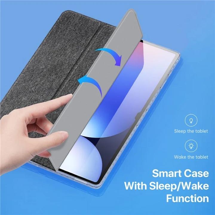 Actual product image Dux Ducis Unid Series Leather Bookcover Cover (Galaxy Tab S8 Ultra, Galaxy Tab S10 Ultra, Galaxy Tab S9 Ultra)