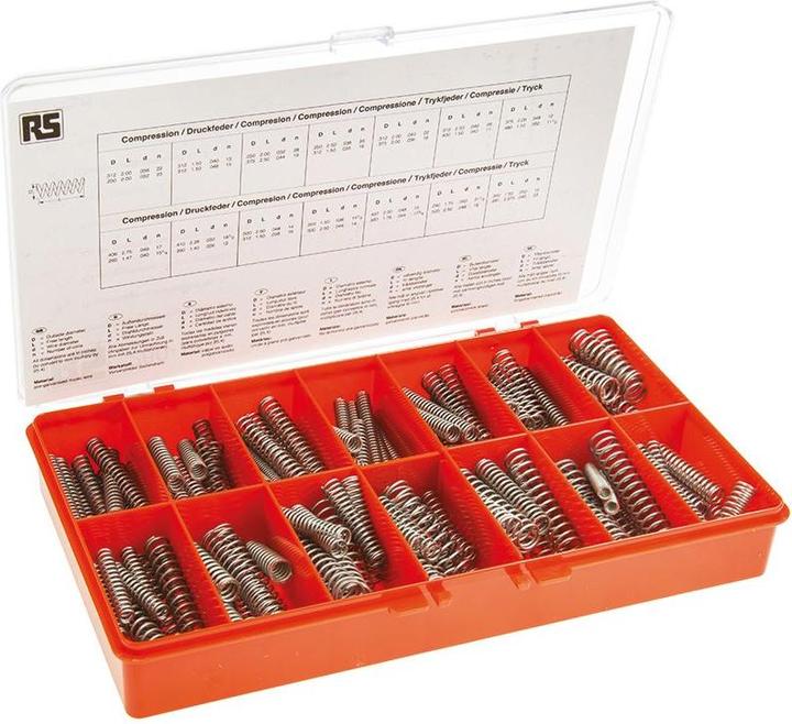 Actual product image Rs Pro Compression spring kit,140 springs