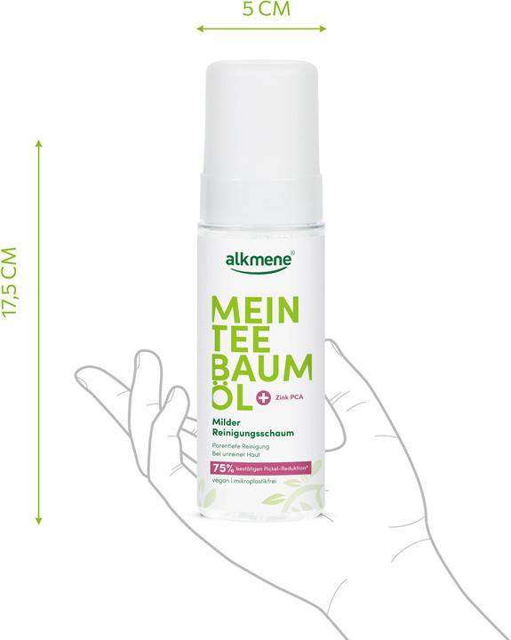 Actual product image Alkmene Mild cleansing foam (Foam, 150 ml)