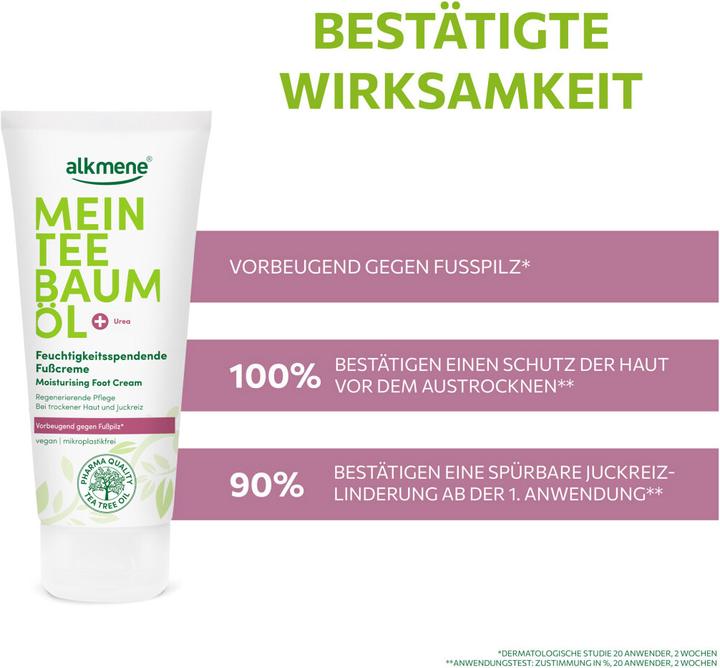 Produktbild Alkmene Feuchtigkeitsspendende Fusscreme (100 ml)