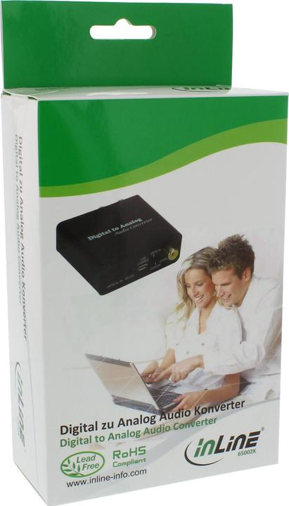 Actual product image InLine Audio DA converter (Audio Switch)