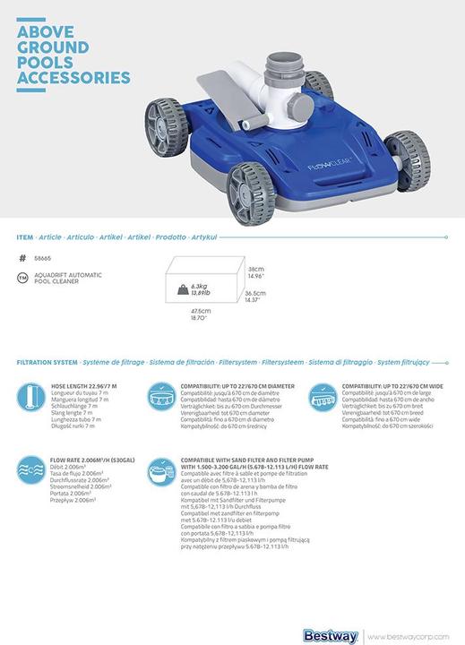 Image du produit Bestway AquaDrift