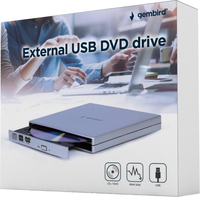 Immagine prodotto Gembird DVD-USB-02-SV (Masterizzatore DVD)
