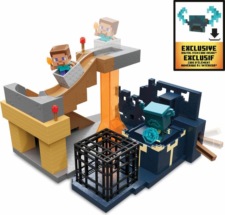 Immagine prodotto Minecraft Mini Mode Rise of the Warrior - playset
