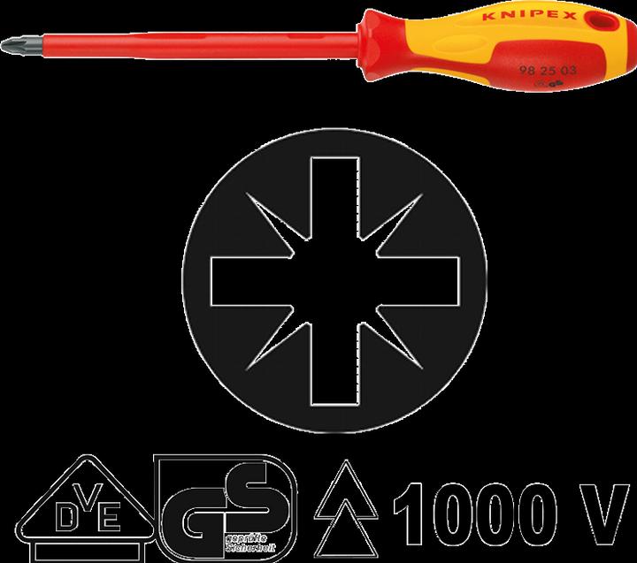 Image du produit Knipex Tournevis (Cruciforme PZ)