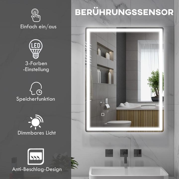 Produktbild Jamb Badspiegel (60 x 80 x 4 cm)
