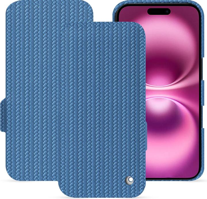 Noreve Horizontal leather flap shell (Apple iPhone 16 Plus)