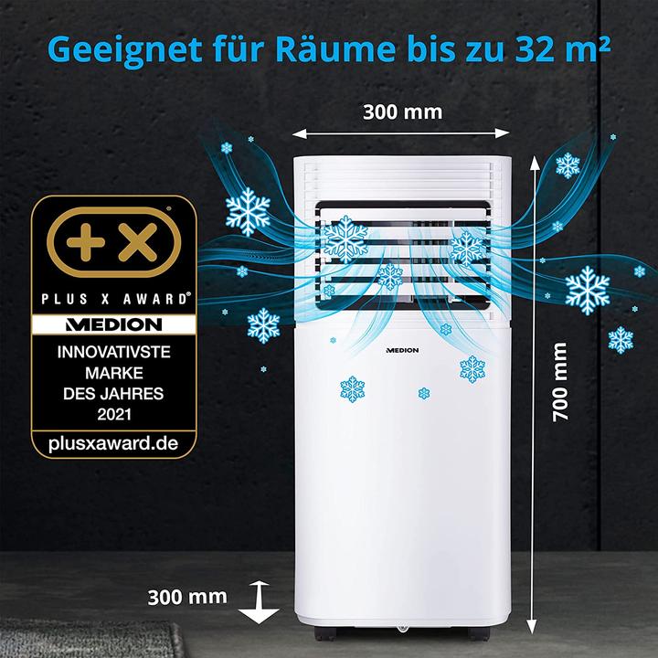 Produktbild Medion Klimagerät bis zu 32qm | 9000 BTU (32 m², 9000 BTU/h)