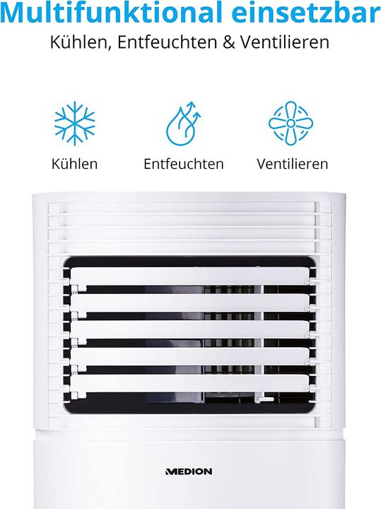 Produktbild Medion Klimagerät bis zu 32qm | 9000 BTU (32 m², 9000 BTU/h)