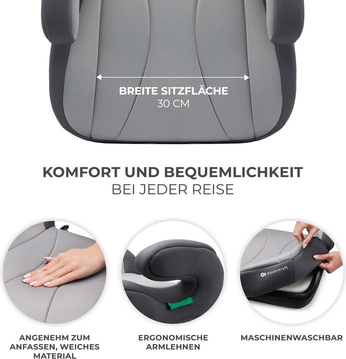 Actual product image KinderKraft I-Boost (Booster seat, ECE R129/i-Size Standard)
