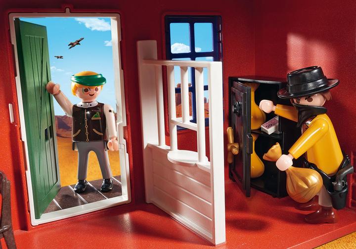 Actual product image Playmobil Driving Western City (70012)