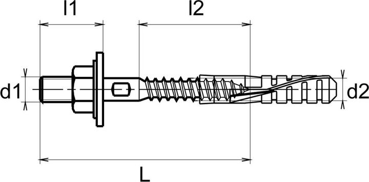 Actual product image Werkstarck lava screws (2 pcs.)
