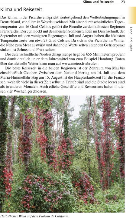 Produktbild Reiseführer Picardie (Deutsch, Heike Bentheimer, 2024)