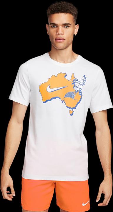 Actual product image Nike Court Dri-Fit Tennis T-Shirt White Man (XL)