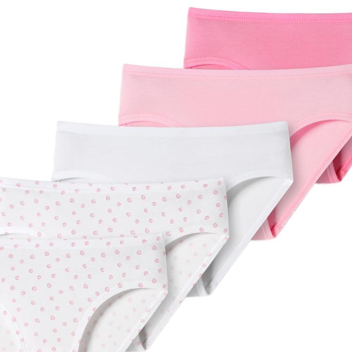 Produktbild Schiesser 10er Pack 95/5 Kids Girls Organic Cotton Slip (98, 10er Pack)