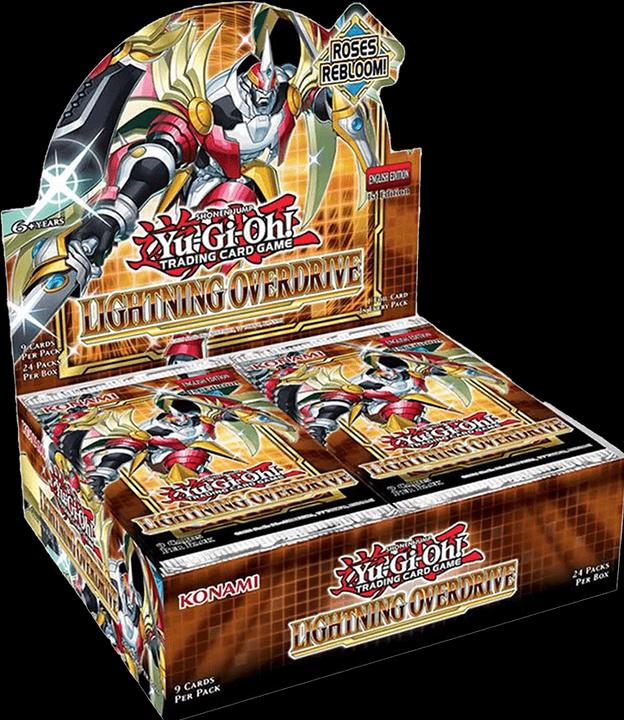 Produktbild Yu-Gi-Oh Lightning Overdrive - Booster Display (Englisch, Deutsch, Booster Display)