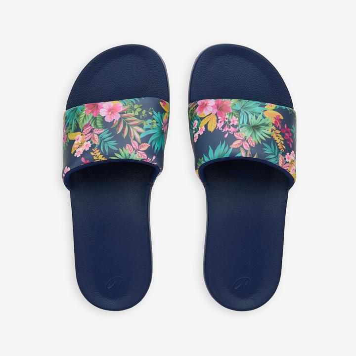 Produktbild Olaian Strandsandalen Damen 550 Bora marineblau (41, 42)