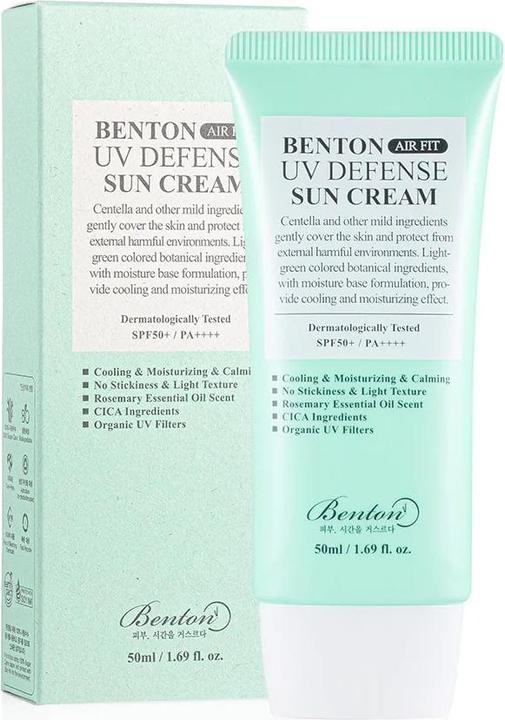 Actual product image Benton Air Fit Uv Defence Sun Cream (Sun cream face, SPF 50, 50 ml)
