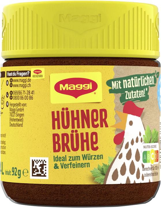 Immagine prodotto Maggi Brodo di pollo in barattolo 92g, per 4 litri (4000 ml)