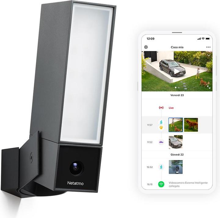 Actual product image Netatmo Intelligent Outdoor Camera (1920 x 1080 Pixels)